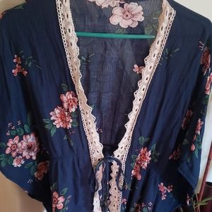 Floral kimono